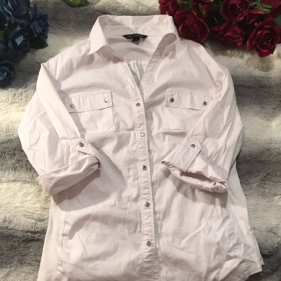 Women’s white long sleeve shirt - Picture 2 of 5